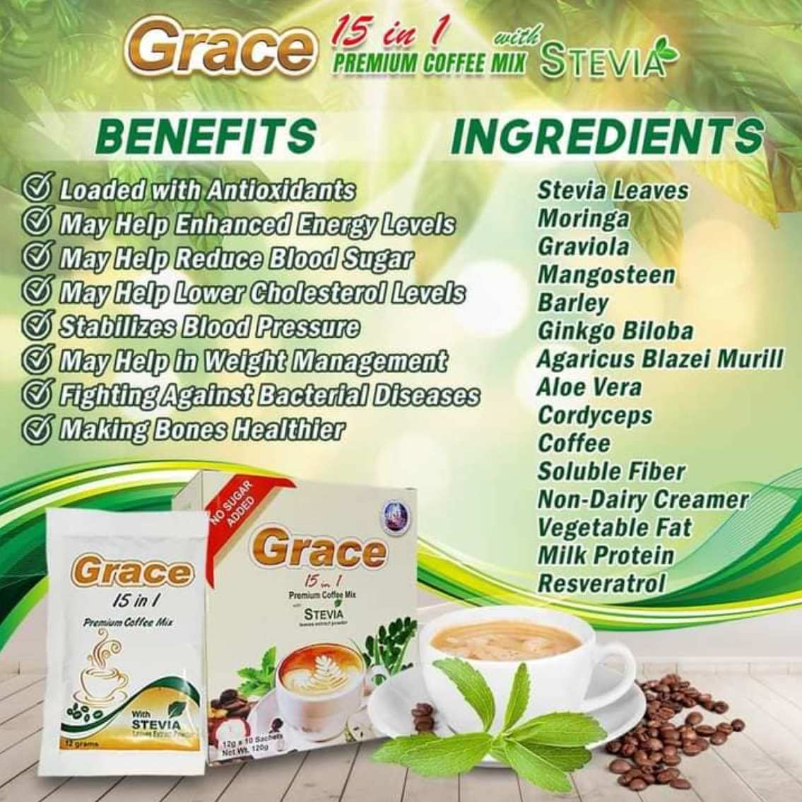 Grace 15-in-1 Premium Coffee