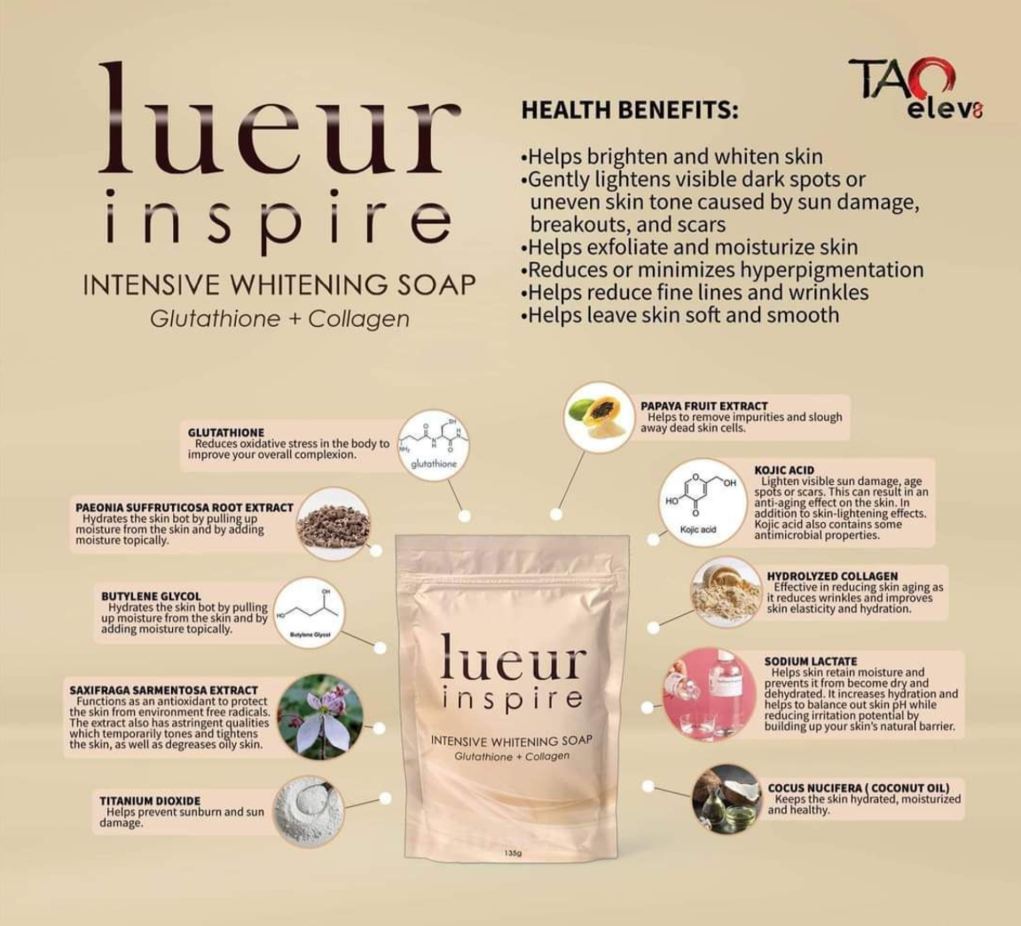 lueur inspire | Intensive Whitening Soap