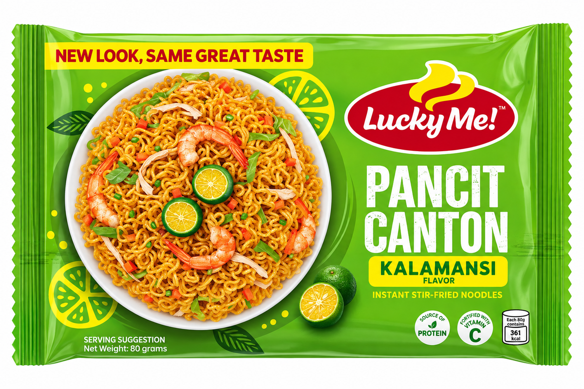 LuckyMe! Pancit Canton Calamansi 80g
