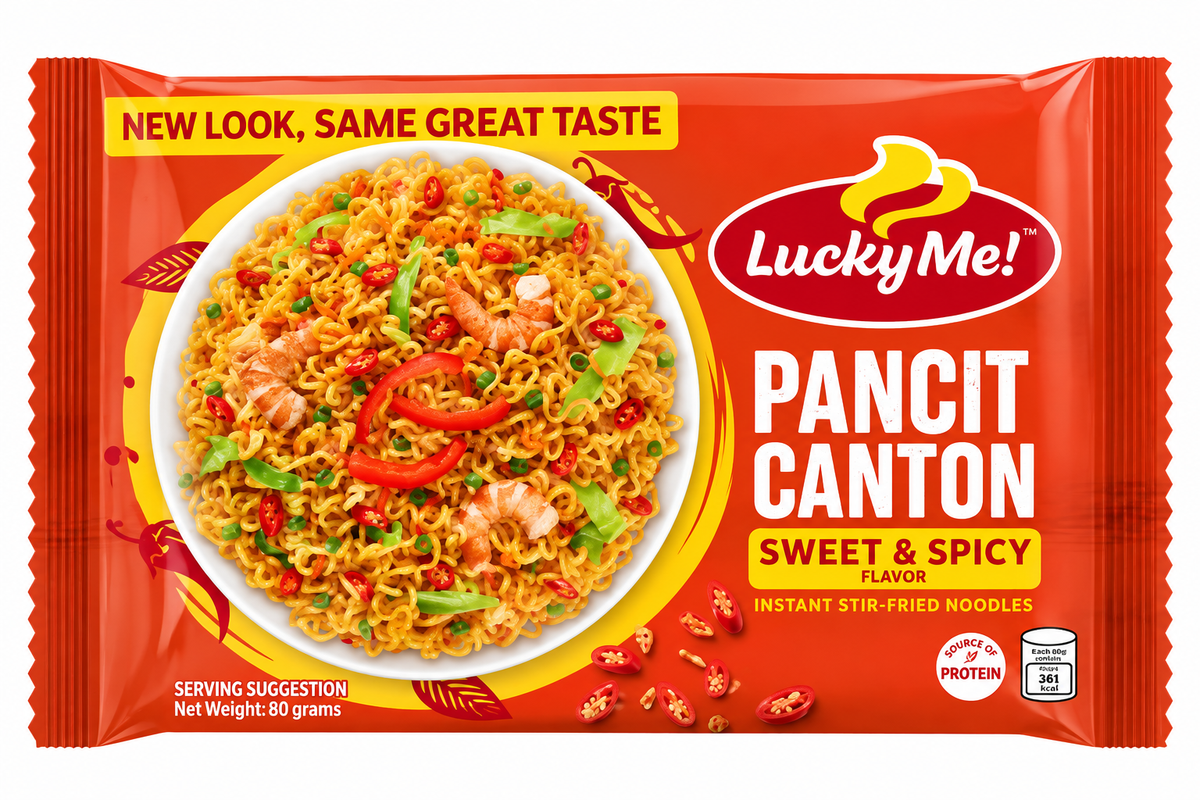 LuckyMe! Pancit Canton Sweet & Spicy 80g