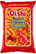 Oishi Prawn Crackers Spicy 90g