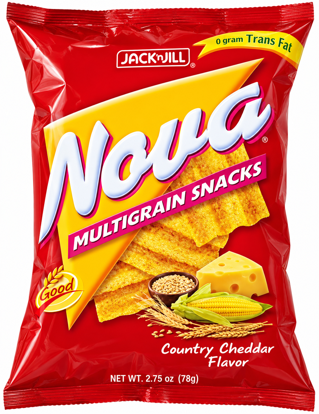 J&J Nova Cheddar 78g