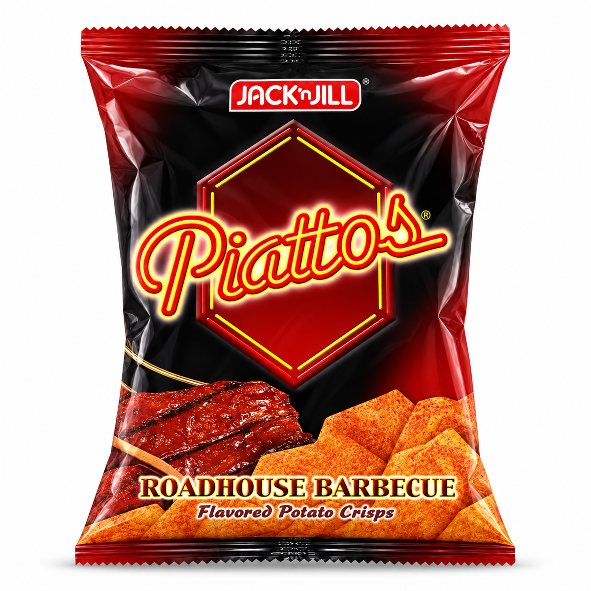 J&J Piattos Roadhouse BBQ 85g