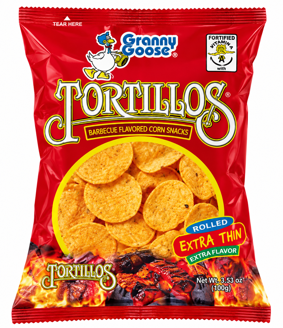 GG Tortillos Barbeque Flavor 100g